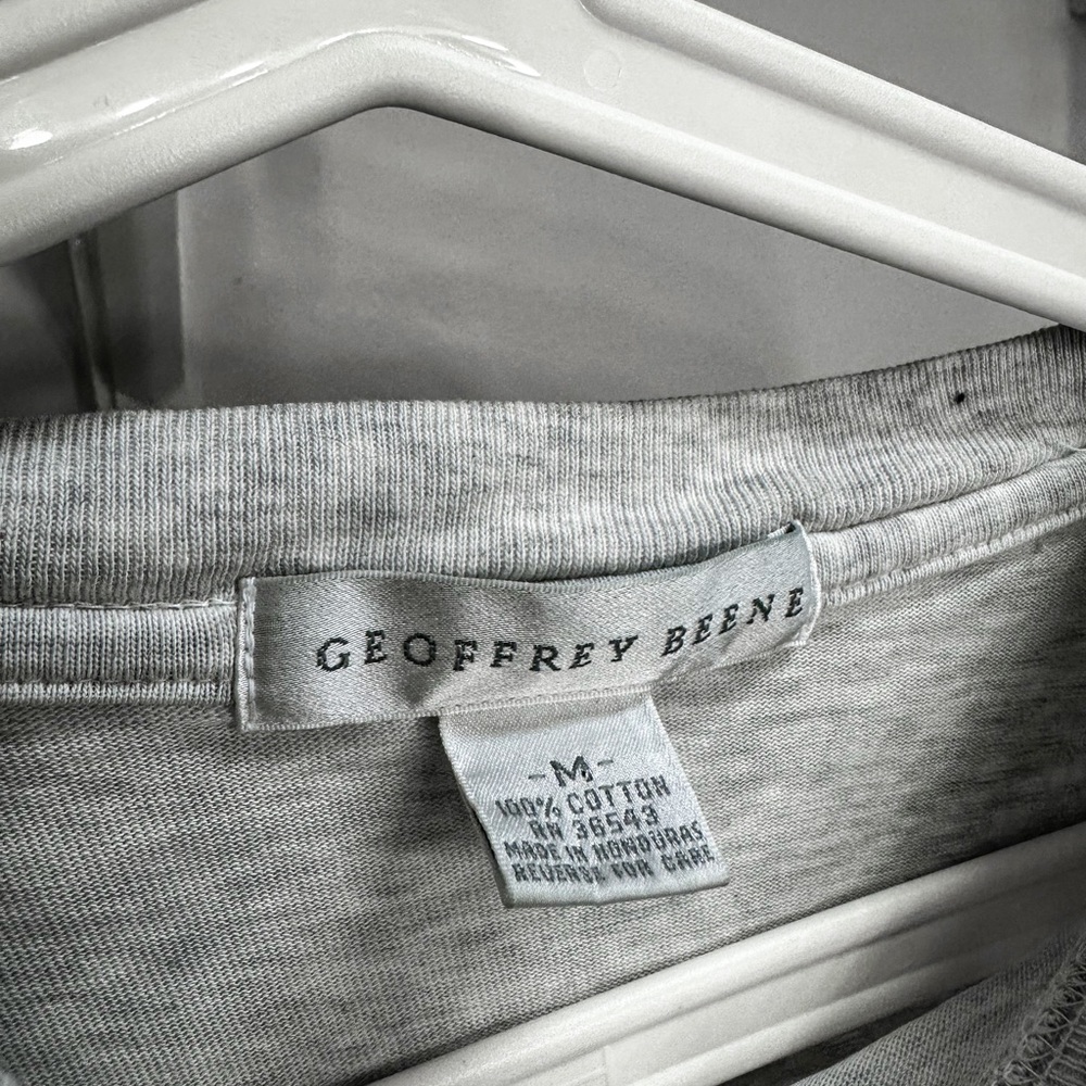 Gregory Beene Long Sleeve Shirt - Silver